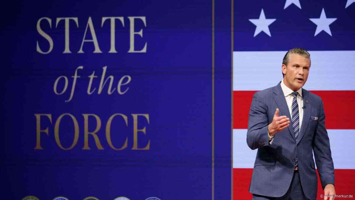 US-Verteidigungsminister Hegseth stellt sechs Reformen vor – und halbiert die Generalsstellen
