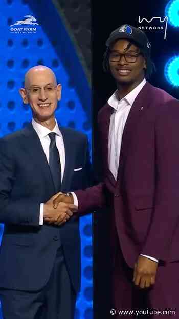 Morez Johnson Jr. PREDICTED he’d be drafted by the Mavs 👀