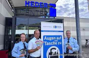 POL-PB: Kostenfreies Beratungsangebot zum Schutz vor Taschendiebstahl
