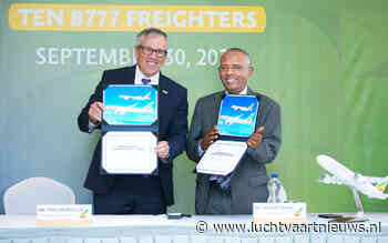 Ethiopian Airlines eerste Afrikaanse klant voor Boeing 777-8F