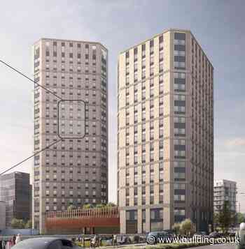 Hawkins Brown tables plans for student towers on plot next to Stratford International station