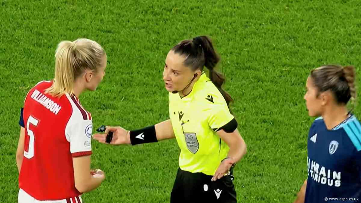 Women's Champions League VAR review: Why Arsenal's bizarre penalty award was right
