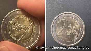 Verkäufer findet wertvolle 2-Euro-Münze im Wechselgeld – „Jackpot“, „Hauptgewinn“, „Wow“