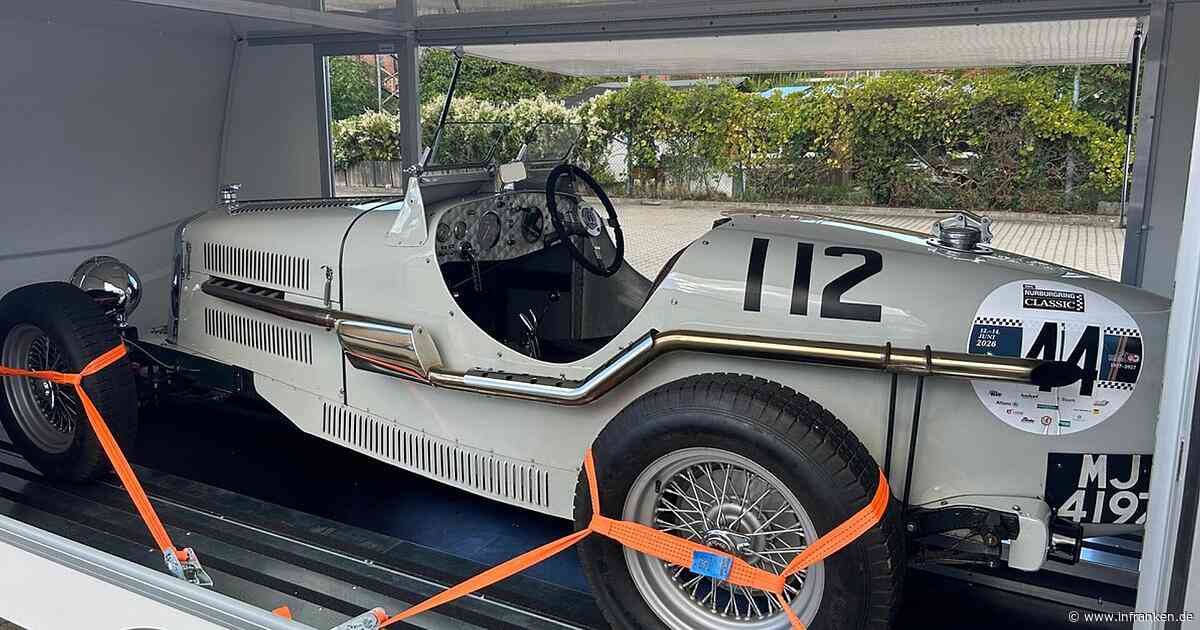 Bamberg: "Außergewöhnlicher Gast" beim Zoll - fast 100 Jahre alter Oldtimer
