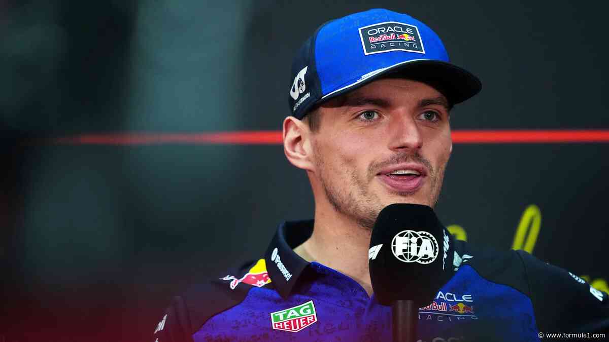 Verstappen names the one thing he wants before 2026 is out