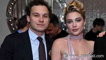 Florence Pugh makes a rare public appearance with Peaky Blinders star boyfriend Finn Cole at East Of Eden premiere afterparty