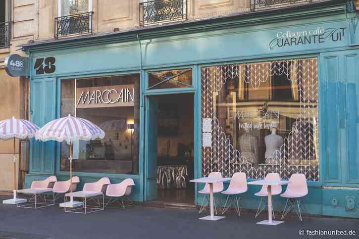 Marc Cain übernimmt Pariser Café und 150 Kioske während der Paris Fashion Week