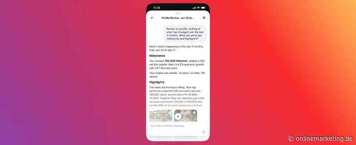 Instagram Creator bekommen Edits AI Assistant