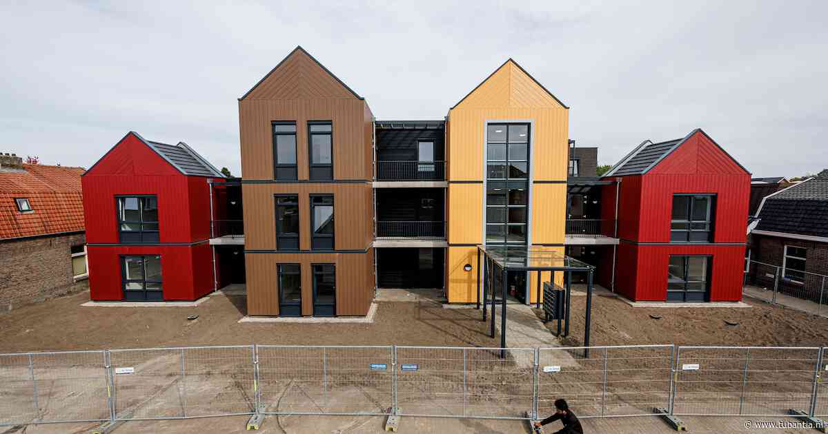 Vier gevels, kleurrijk en opvallend: dit is de nieuwe woonlocatie van Estinea in Hengelo