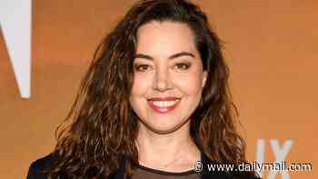 Aubrey Plaza hits the red carpet just seven weeks after giving birth as she supports boyfriend Christopher Abbott at East Of Eden premiere