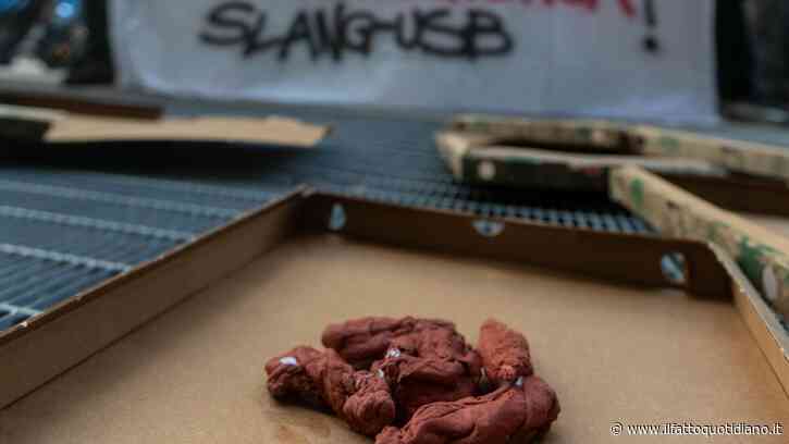 “Mangiate la m… che fate mangiare a noi”, la protesta dei rider a Milano sotto la sede di Glovo