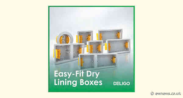 Deligo’s new Easy Fit Dry Lining Boxes