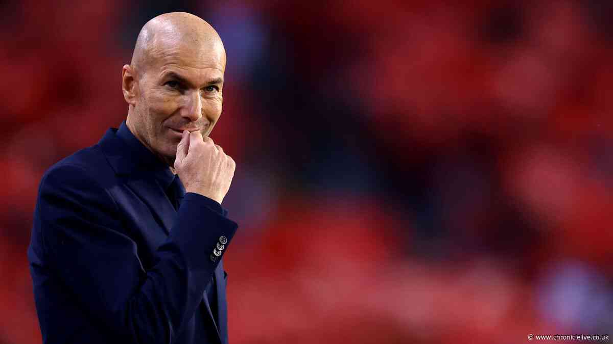 Zinedine Zidane delivers stirring speech to two Newcastle United stars - 'I'll be following'