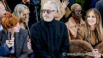 Diane Morgan mingles with the A-list as she sits with Jennifer Lopez at Stella McCartney's Paris Fashion Week show