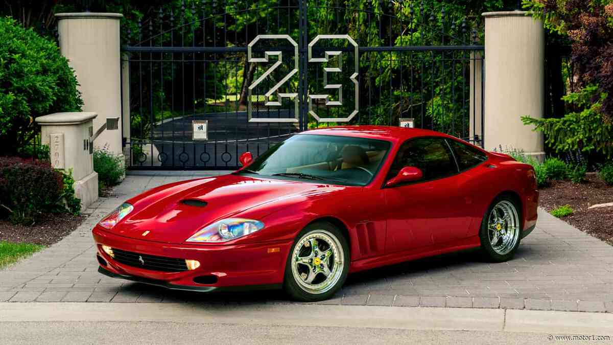 Michael Jordan's Ferrari 550 Maranello Sets Auction Record At $2.7 Million