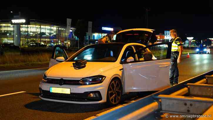 Waarschuwingsschot na achtervolging op A59 en A2: politie deelt beelden