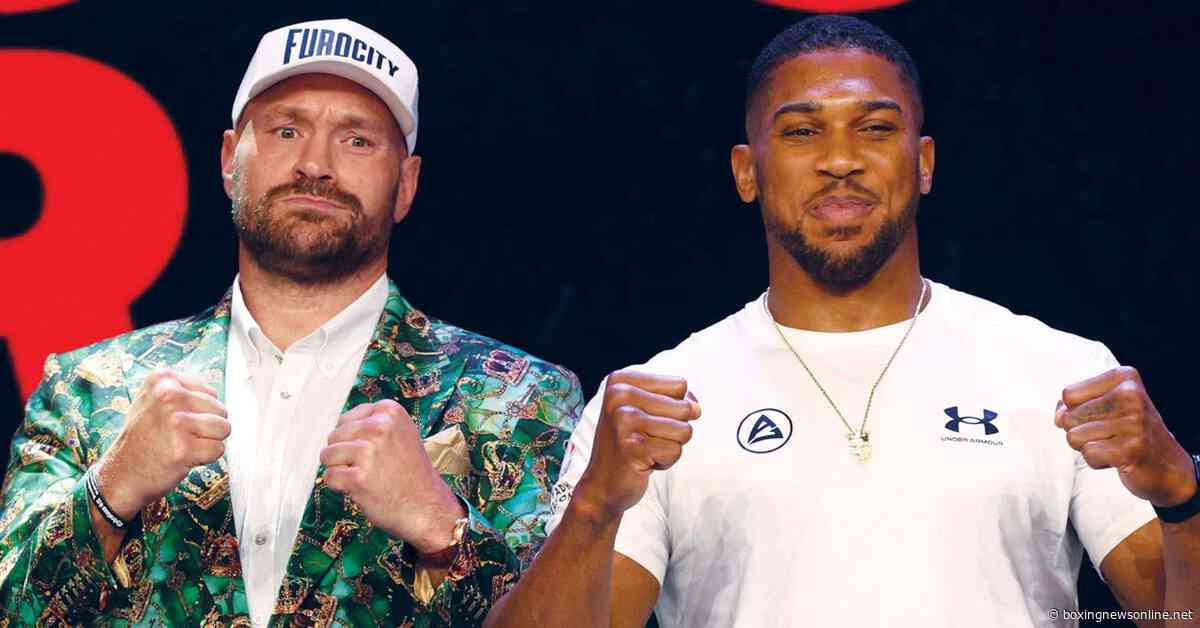 Anthony Joshua sets his sights on one heavyweight after Tyson Fury fight