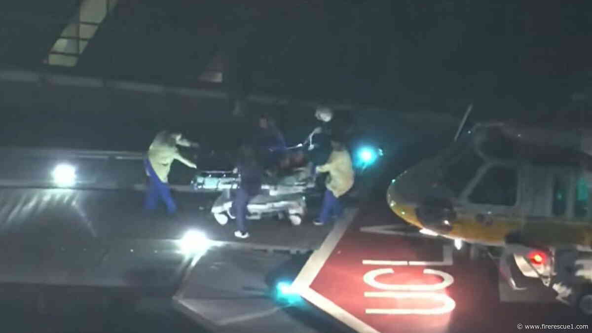 2 dead, 1 missing after medevac helicopter crash off Calif. island