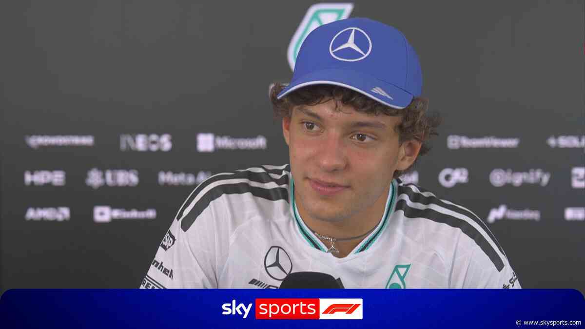 Antonelli 'looking forward' to 'tough challenge' of Russell
