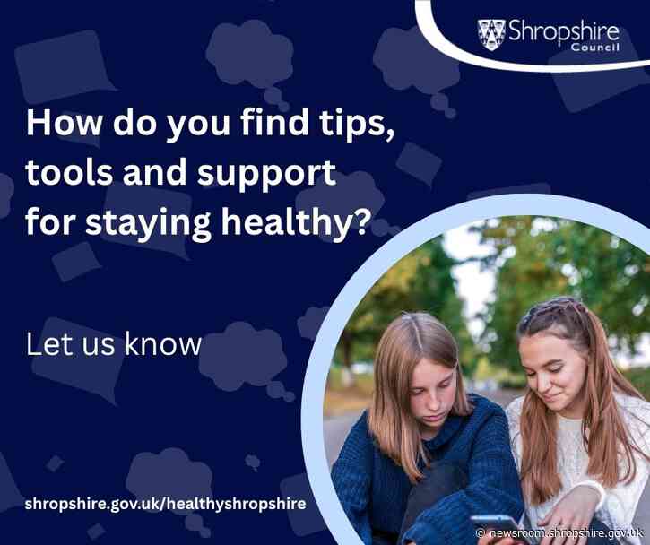 Residents invited to share views on preventative health information in Shropshire