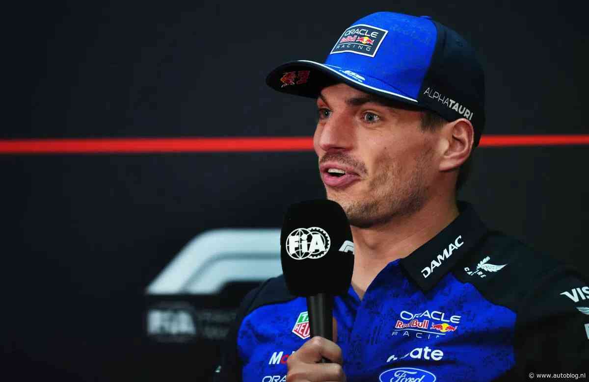 Max Verstappen zet nieuw doel voor 2026: “Daar ben ik hier voor’’