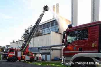 Werkfeuerwehr Weißenborn probt aufwendig den Ernstfall