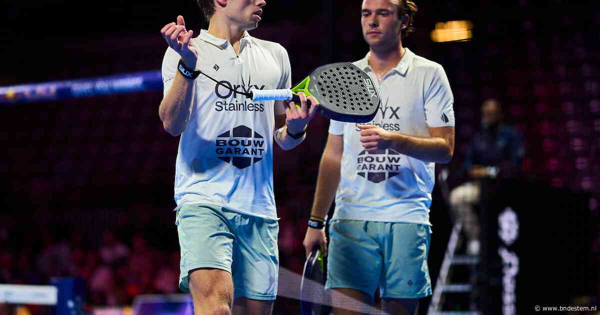 ‘KroonPrins’ verliest bij Premier Padel Rotterdam, maar in de laatste game gaat het publiek toch nog los