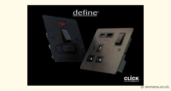 Click Scolmore adds Matt Bronze and Matt Black to Define range