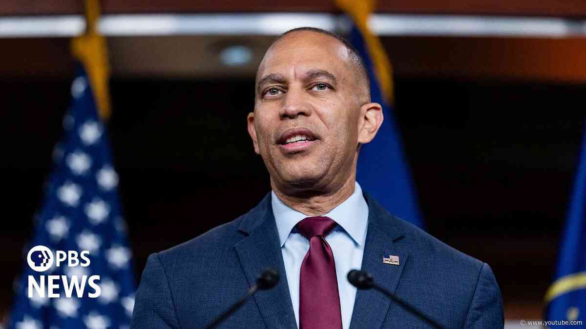 WATCH LIVE: House Democratic Leader Jeffries holds news conference