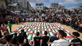 Massabegrafenis in Gaza voor 105 doden bij Israëlisch bombardement in 2023