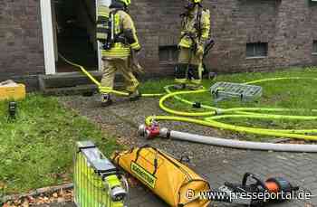 FW-BOT: Wohnungsbrand in Bottrop-Batenbrock