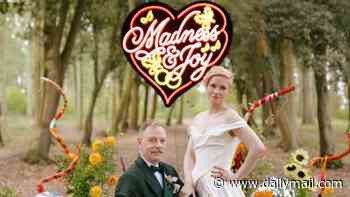 Celebrity Juice star Rufus Hound shares first pictures from his woodland wedding to actress Sally Hodgkiss