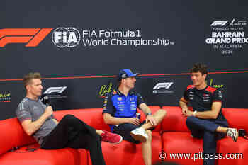 F1: Bahrain Grand Prix: FIA Drivers Press Conference