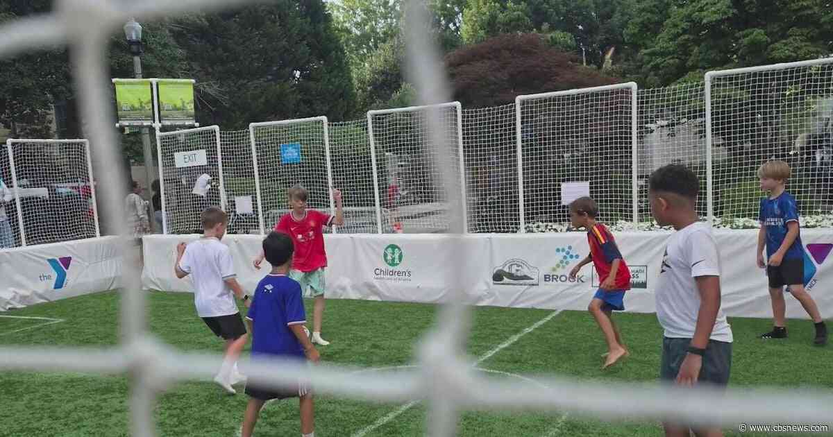 Soccer-loving Decatur family wins $20,000 backyard pitch