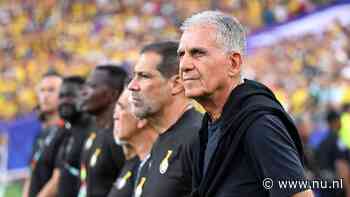 Soap in Ghana: bondscoach Queiroz maand na bliksemrentree weer vertrokken