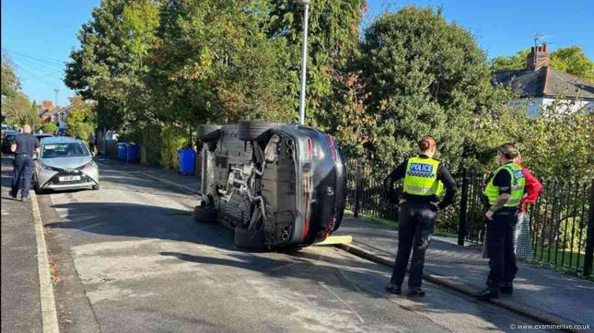 Lucas Gourna-Douath escapes Hull City training ground crash unhurt as car flips