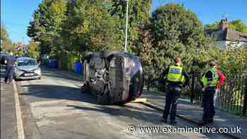 Lucas Gourna-Douath escapes Hull City training ground crash unhurt as car flips