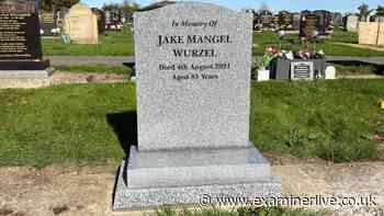 Jake Mangle-Wurzel new grave stone unveiled with 'nice and simple' touch for Huddersfield eccentric