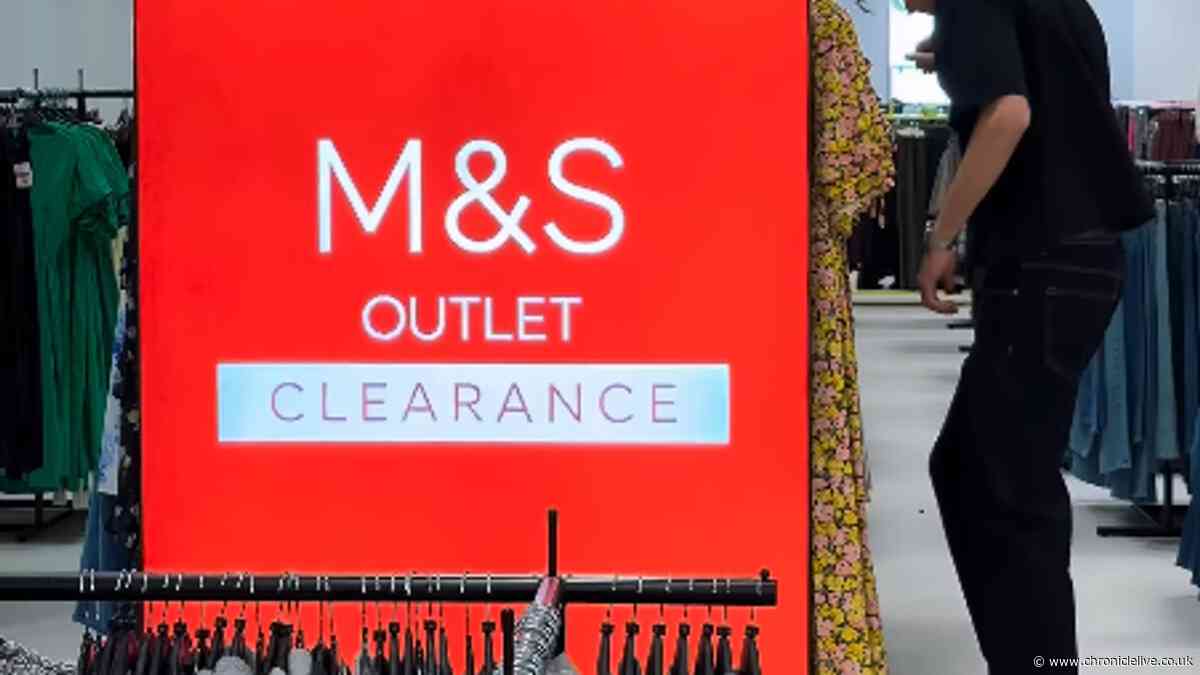 Shoppers go wild as high street giant M&S open new clearance store in the North East