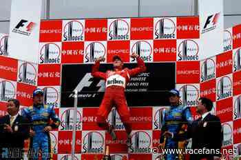 On This Day: Schumacher scores final win and draws level with Alonso on points | Brief