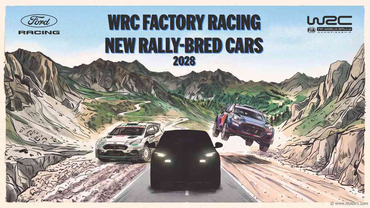 Ford Returns To The WRC In 2028 To Make Road Cars More Responsive