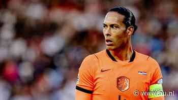 Van Dijk mag in Griekenland geen geel krijgen voor Oranjejubileum op zondag