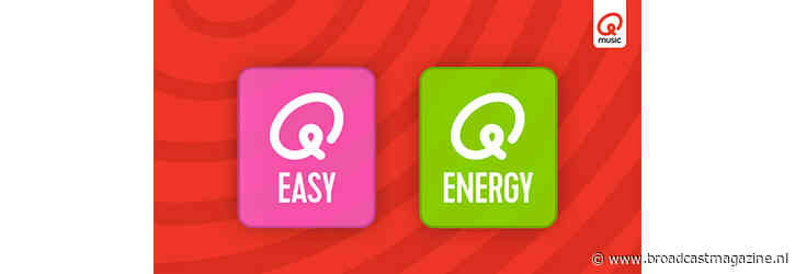 Qmusic breidt aanbod uit met zenders Qmusic Easy en Qmusic Energy