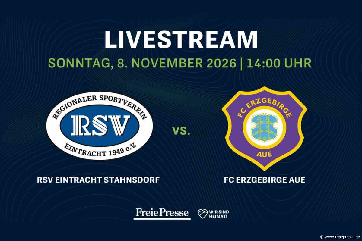 Regionalliga Nordost im Livestream: RSV Eintracht Stahnsdorf gegen FC Erzgebirge Aue
