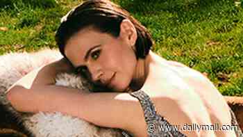 Rivals star Hayley Atwell reveals Alex Hassell wears 'bottom padding' for his role as dashing Rupert as she recalls a calamitous start to her friendship with the Blunt sisters