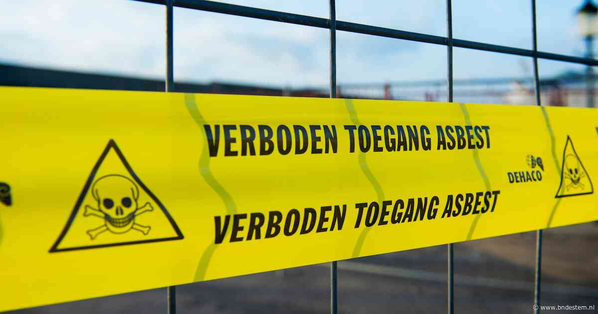 Asbest gedumpt in polder Etten-Leur, meerdere wegen afgesloten