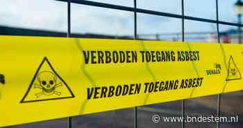 Asbest gedumpt in polder Etten-Leur, meerdere wegen afgesloten