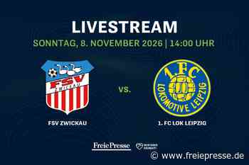 Regionalliga Nordost im Livestream: FSV Zwickau gegen 1. FC Lok Leipzig