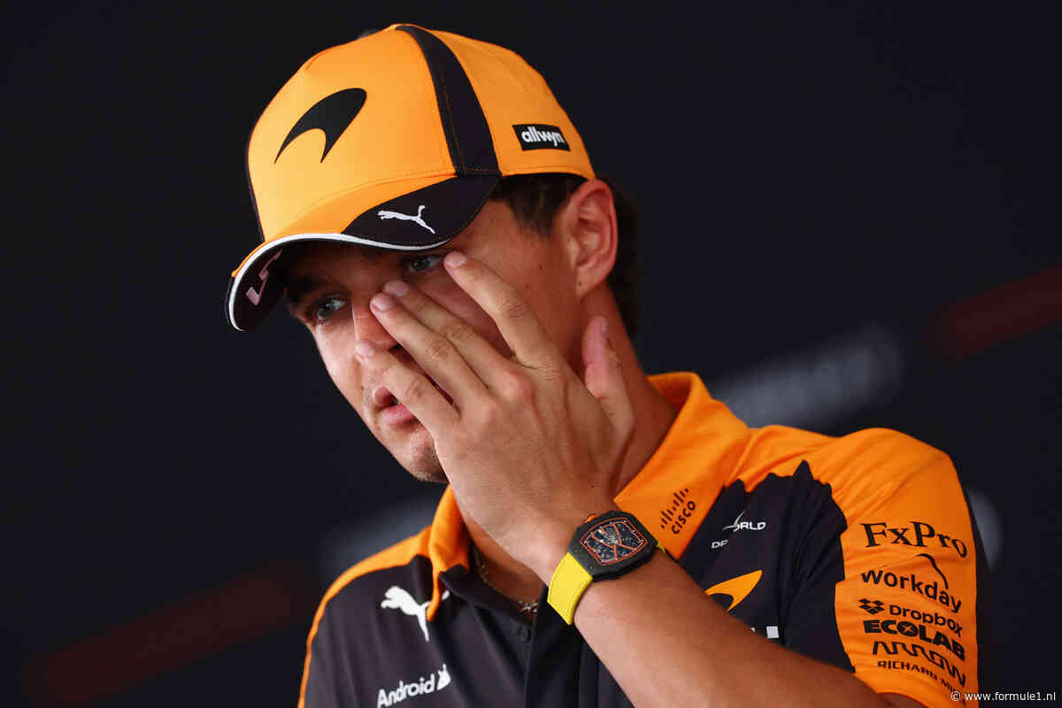 Lando Norris trekt grens na online haat: ‘Dit heeft niets meer met fan zijn te maken’