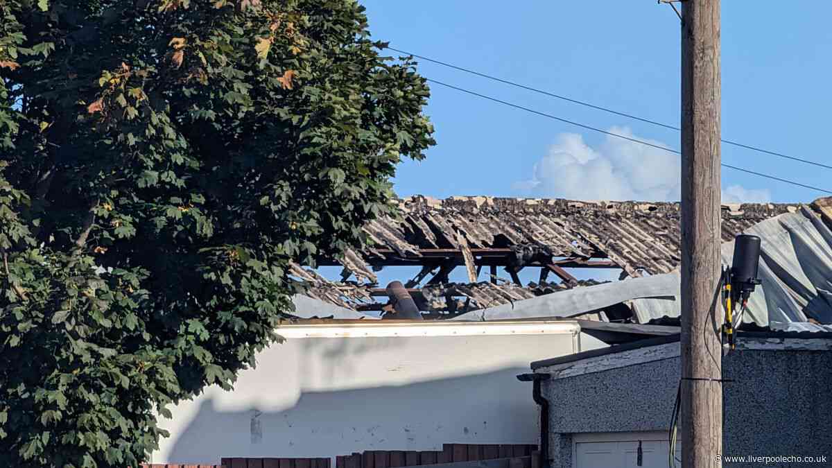 Man charged with arson after Bootle warehouse goes up in flames